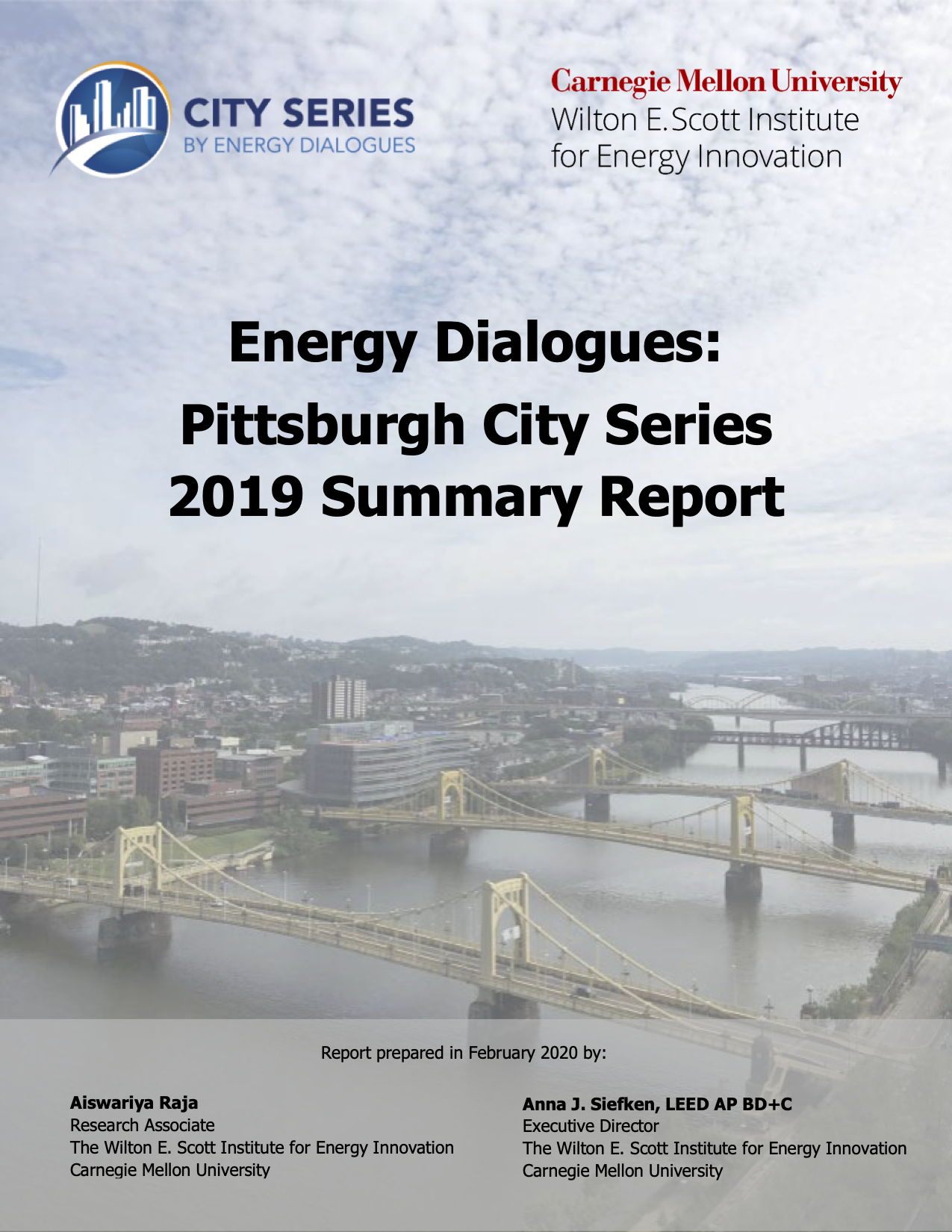 Pittsburgh Energy Report